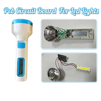 Assemblage de circuits imprimés de lampe torche personnalisée professionnelle, cartes de circuits imprimés électroniques multicouches, accessoires PCBA pour batterie au lithium