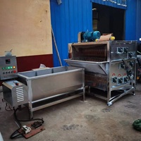Machine à plumer les poulets / Machine à échauffer la volaille / Machine à échauffer les poulets à chauffage au gaz pour l'abattage
