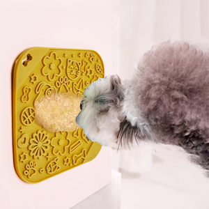 Großhandel Katzenfutter Grade <span class=keywords><strong>Lick</strong></span> Mat Angst Linderung Silikon Hund lecken Matten mit Saugnäpfen - Product Image 4