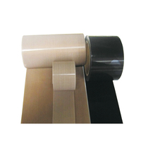 Rouleau de tissu PTFE ignifuge haute température, tissu en fibre de verre enduit de PTFE
