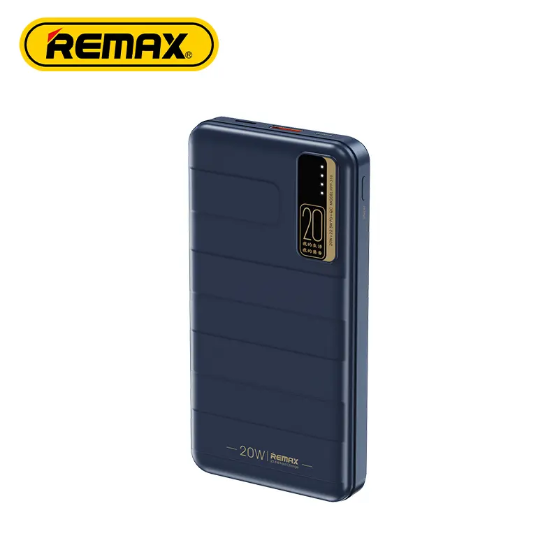 REMAX RPP-316 20W 22,5 W PD QC Schnelllade-Power bank 20000 mAh OEM Power bank 2022 Neue tragbare Batterie 20000 mAH Power banks