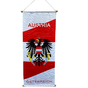 <span class=keywords><strong>Banderas</strong></span> Rectangulares Decorativas de Brocado para Aficionados al Fútbol de la Eurocopa, Argentina, España, Alemania, Italia, Países Bajos, para Bares y Vestíbulos - Product Image 3