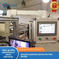 Panneau de commande tactile HMI pour machine-outil Sheyu Cantilever, système de jib en alliage d'aluminium anodisé, modèle 140210