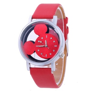 Montre à Quartz rose bon marché pour enfants, jolie montre de dessin animé pour enfants - Product Image 5