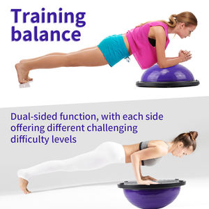 Pelota de Equilibrio de PVC Ecológica, Media Pelota de Estabilidad para Ejercicio Físico, Fabricada por Zhensheng, OEM - Product Image 6