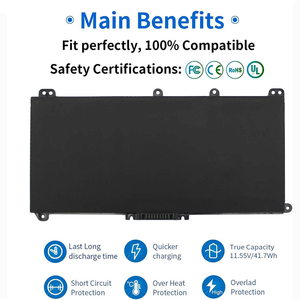 Batterie d'ordinateur portable rechargeable d'origine HT03XL 3500mAh pour <span class=keywords><strong>HP</strong></span> 245 250 <span class=keywords><strong>G7</strong></span> 255 TPN-I132 TPN-C136 TPN-I130 Q207 Q208 Q209 C135 - Product Image 2