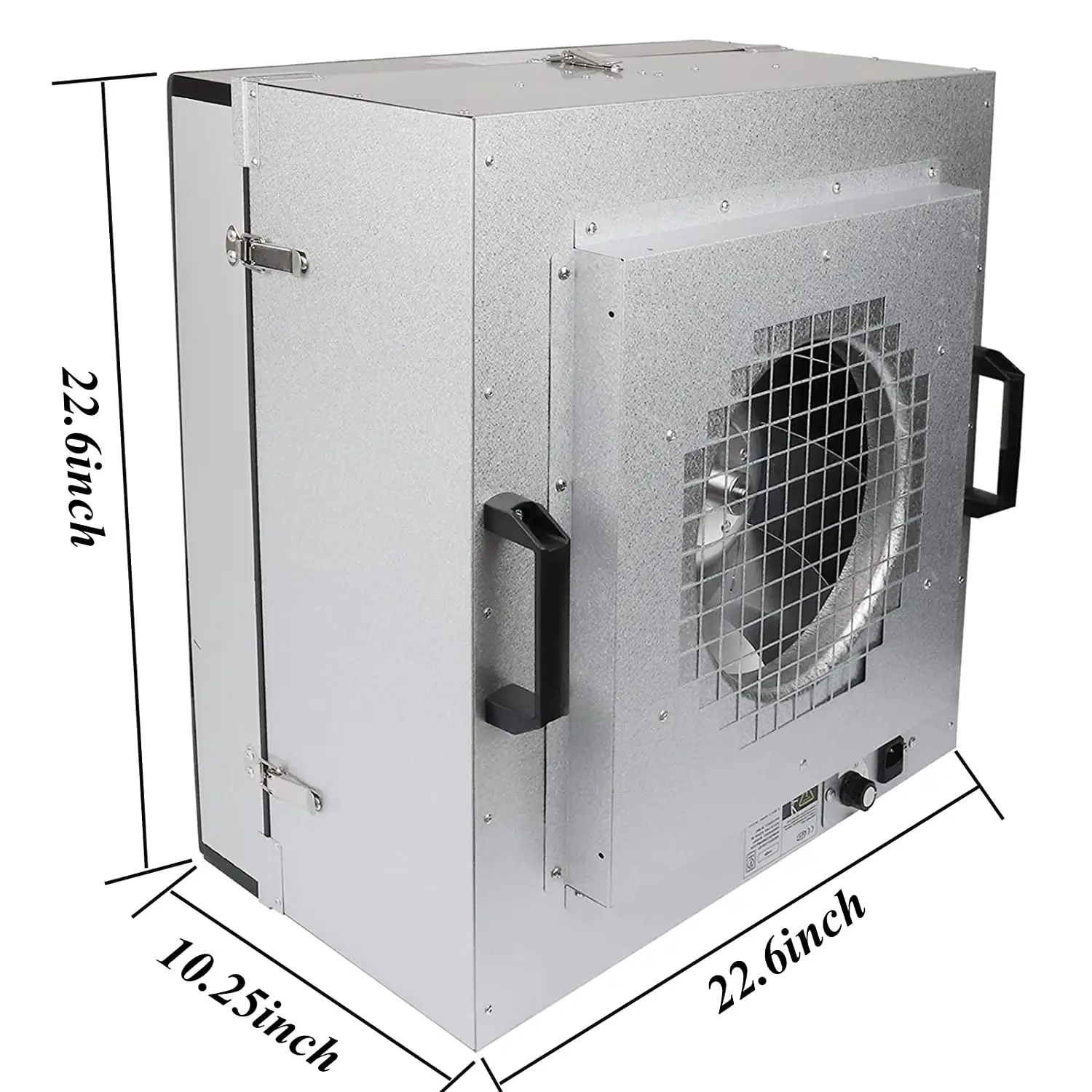 Unidade de filtro de ventilador hepa ffu motor dc, 1175*1175mm