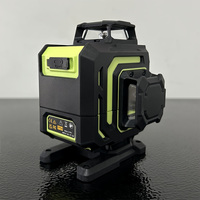 Pocket Mini 16 lignes 4D niveau Laser quatre plans auto-nivellement et alignement ligne croisée lumière verte Nivel Laser