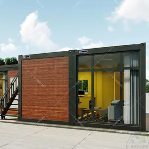 40 Voet Australië Standaard Living Verzending Woningen Draagbare Prefab Moderne Luxe Geprefabriceerde Luxe Container Huis Voor Verkoop