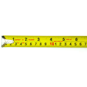 Cinta Métrica Retráctil Automática de Acero Inoxidable Recubierta de Goma, Gancho de Acero, Estuche de Alta Visibilidad, Color Personalizable, Precio Económico - Product Image 6