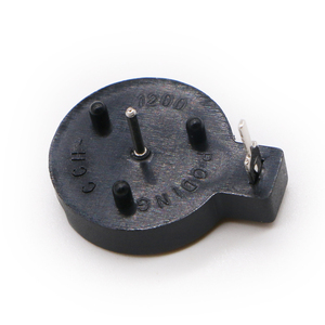 포딩 RoHS 플라스틱 <span class=keywords><strong>CR1220</strong></span>, CR1225 코인 셀 배터리 홀더 CCH-1200 - Product Image 3