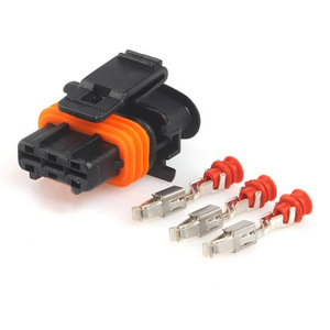 3 Pin Waterproof Automotive Connector <b>For</b> Fuel Pressure <b>Sensor</b> 1928403110 1928404074 <b>Car</b> Use - Product Image 2