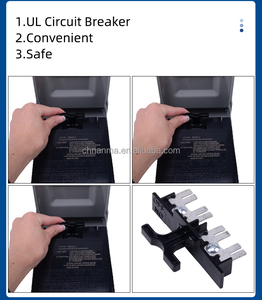 Interruttore Elettrico Industriale UL in Metallo per Climatizzazione, Scatola di Disconnessione CA a Tre Colonne 30A/60A, Funzionamento Momentaneo 120V/240V - Product Image 4