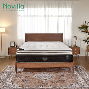 Muebles de dormitorio, venta al por mayor, colchones de látex de muelles helicoidales de bolsillo doble Queen King personalizados, gran oferta - Product Image 2