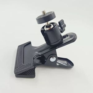 Soporte Metálico Giratorio <span class=keywords><strong>360</strong></span>° para Escritorio, Soporte para Secador de Pelo, Teléfono Móvil y Micrófono con Clip de Fijación - Product Image 6