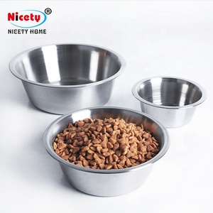 NICETY toptan kişiselleştirilmiş paslanmaz çelik köpek su kasesi/köpek bulaşık - Product Image 3