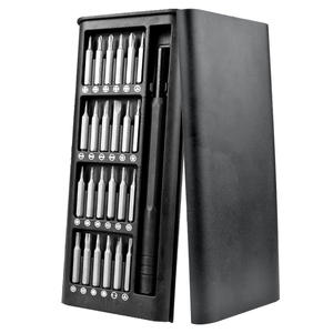 Jeu de tournevis de précision 24 en 1, magnétique, métrique, pour la réparation de téléphones portables et d'ordinateurs, avec embouts en forme de croix, en étoile et en fleur de prunier - Product Image 2