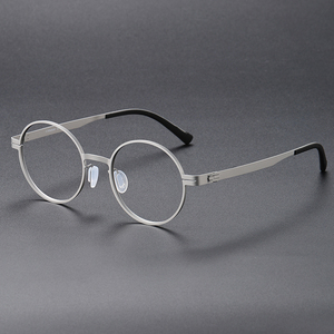 80996 Chất lượng cao IP mix vuông kính sang trọng tinh khiết cảnh tượng cổ điển kính quang học Titanium Kính mắt Frames For Men - Product Image 1