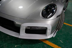 Kit de Carrocería de Fibra de Carbono Seca para Porsche <span class=keywords><strong>911</strong></span> 992, Estilo BS, Alerón Delantero, Faldones Laterales, Difusor, Spoiler, Toma de Aire - Product Image 5