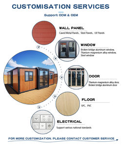 Casa Container Pieghevole Espandibile, Case Mobili Modulari Prefabbricate <span class=keywords><strong>in</strong></span> <span class=keywords><strong>Vendita</strong></span> - Product Image 4