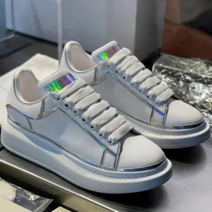 Zapatos de Marca Originales Unisex Negros con Tira Reflectante, Zapatos Casuales Versátiles de Moda que Aumentan la Estatura, Precio al por Mayor - Product Image 4