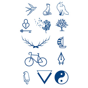 Tatuajes Temporales Personalizados de Transferencia al Agua, Seguros para la Piel, Ecológicos, Resistentes al Agua, de Larga Duración, Arte Corporal - Product Image 4