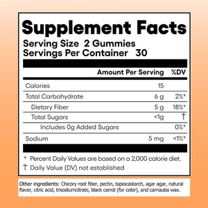 Gummies de fibres les plus vendues : Complément alimentaire qui maintient des niveaux d'énergie sains et stimule la fonction du système immunitaire - Product Image 2