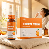 Solution buvable de vitamine C liposomale avec quercétine et zinc pour le soutien antioxydant et immunitaire, marque privée