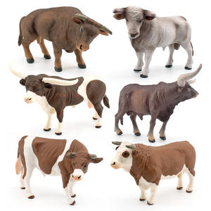 -Simulazione ranch allevamento pollame marrone bovini <span class=keywords><strong>Simmental</strong></span> toro mucca Longhorn modello decorazione - Product Image 1