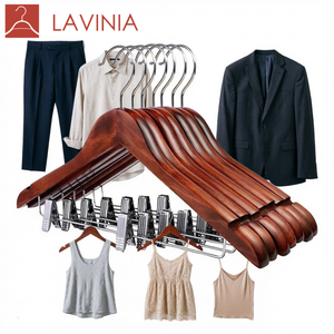Appendiabiti in legno di alta qualità Lavinia Hotel per boutique - Produttore di appendiabiti - Product Image 1