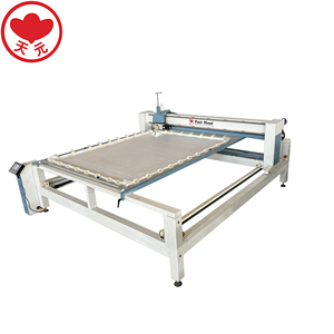 Machine à coudre à point noué à aiguille simple pour t-shirts, chemises, costumes, vêtements de sport, machine à broder informatisée - Product Image 1