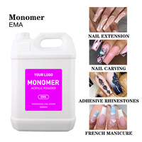 Monomère Liquide pour Ongles EMA 5000ML, Vente en Gros, Marque Privée, Monomère Liquide Acrylique EMA