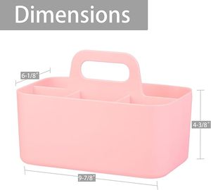 Organizador Multiusos, Organizador de Escritorio Apilable con Asa, Organizador de Plástico para Papelería y Suministros de Oficina - Product Image 6