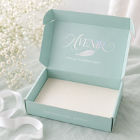 Cajas de Regalo Personalizadas para Ropa de Bebé, Niño, Recién Nacido, Traje de una Pieza, para Fiesta de Cumpleaños, Baby Shower, Color Rosa y Azul