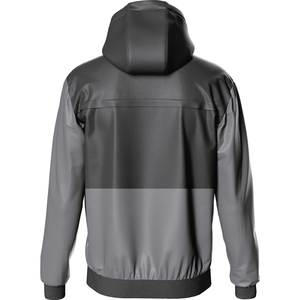 Veste coupe-vent à capuche de conception minimaliste à la mode pour des tenues décontractées de tous les jours Streetwear Look intemporel élégant - Product Image 1