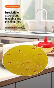 Atrapa Moscas 2 en 1 para el Hogar con Trampa de Pegamento y Recipiente Aromático para Atraer Mosquitos - Product Image 4