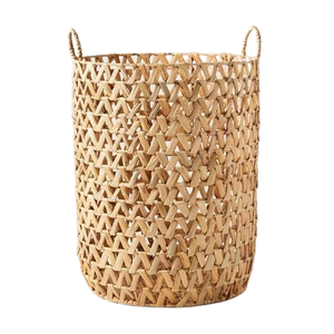 Panier de rangement tissé en jacinthe d'eau de haute qualité du Vietnam, nouvel arrivage - Product Image 3