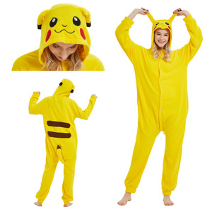 Disfraz de Animal con Capucha Suave 2025, Cosplay de Forro <span class=keywords><strong>Polar</strong></span>, Pijama de una Pieza para Niños y Adultos, Pijama de Dibujos Animados para Halloween, Ropa de Dormir para <span class=keywords><strong>Mujer</strong></span> - Product Image 2