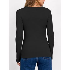 FOXA – chemise thermique à manches longues pour femme, col ras du cou, sous-vêtement chaud, vêtements décontractés pour l'automne et l'hiver - Product Image 6