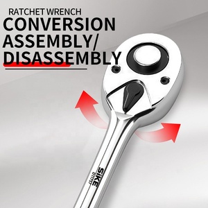 Llave de trinquete de acción rápida de alto torque de 24 dientes y destornillador de vaso - Diseño diagonal bidireccional, métrico, OEM, DIY - Product Image 6