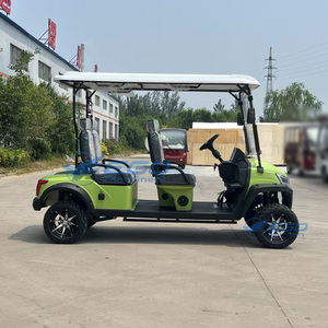 Venta al por Mayor de Vehículos Utilitarios Eléctricos de Lujo para Golf, Carrito de Golf de 4 Asientos Todoterreno - Product Image 4