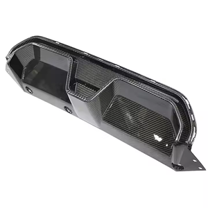 Diffuseur de pare-chocs arrière inférieur en carbone sec style CS, protection 51129500602 pour <span class=keywords><strong>BMW</strong></span> <span class=keywords><strong>F90</strong></span> <span class=keywords><strong>M5</strong></span> <span class=keywords><strong>Competition</strong></span> 2017-2023 - Product Image 2
