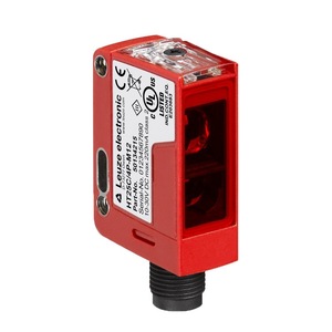 Sensor de Reflexión Difusa Leuze Ht25c S4p M12 con Supresión de Fondo, 10-30V CC, 15x42,7x30 mm, LED Rojo - Product Image 1