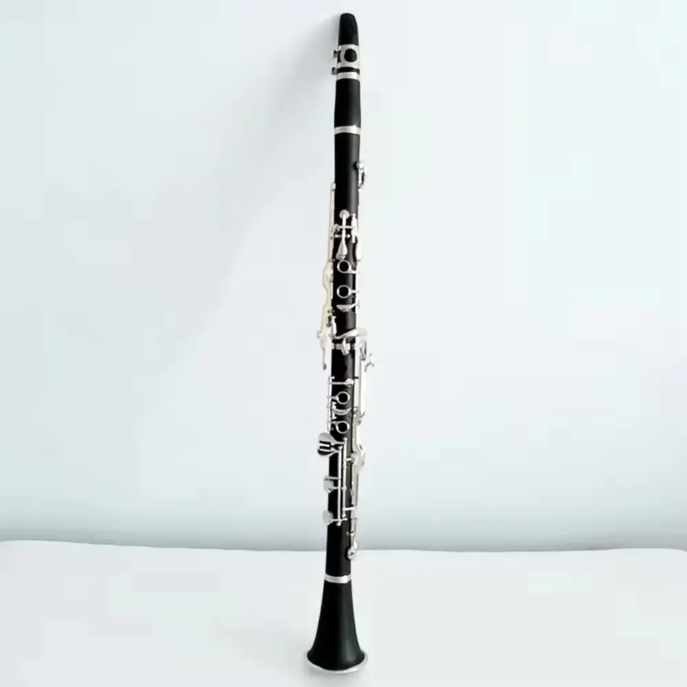 Klarinet sistem Turki G berlapis nikel 18 kunci/20 klarinet kunci