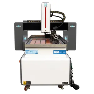 済南CNCルーター6090/ 2.2kwデスクトップCNC 60404軸CNCマシン新モデル