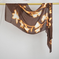 Groothandel 40s Modal Etnische Bloem/Dot Print Hijab Moslim Sjaal Luxe Zachte Aanraking Shawl Gebeds Hoofdbedekking