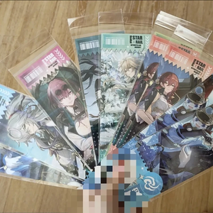 Genshin 61 Phong Cách Mới Nhất Laser Vé Thẻ Giấy Anime Bookmark Fontaine Wriothesley Neuvillette Mô Hình Phim Hoạt Hình Laser Bookmark - Product Image 5