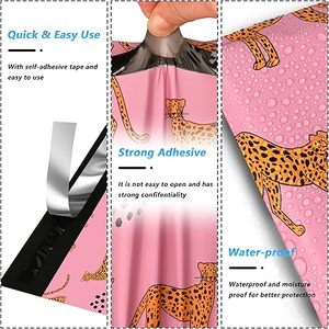 Huamaohengchun6x9 Inch 100 Pcs <b>Poly</b> <b>Mailer</b>, Waterproof&Tear-Resistant Shipping <b>Bags</b> with Self-Seal,<b>Cute</b> Animal Printed Packaging - Product Image 2