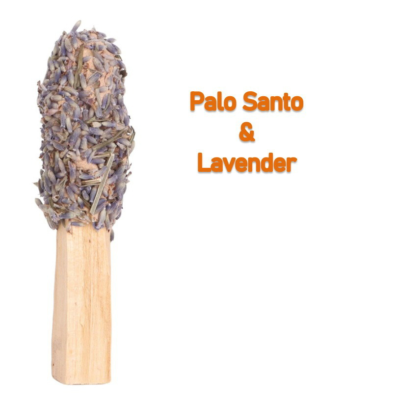 Barrita de Aromaterapia de Madera Sagrada Marrón con Lavanda, 8-14g