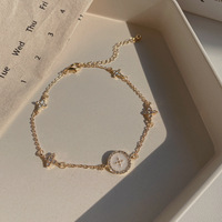 Pulsera para mujer Brazalete de gama alta Estilo Ins Encanto de moda Venta al por mayor Pareja Pulseras Joyería Venta al por mayor Moda Encanto fino